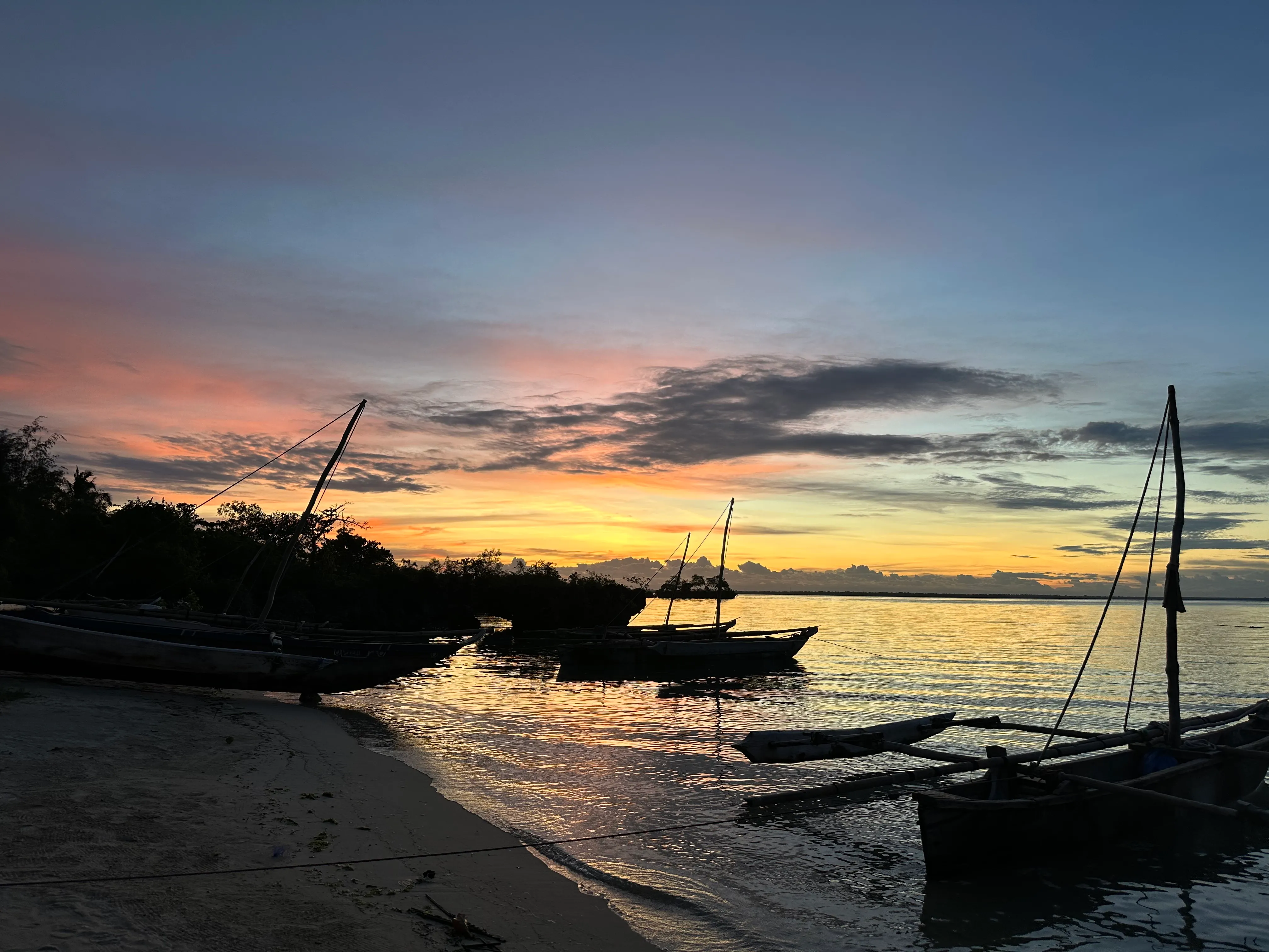 Sunset at the beach