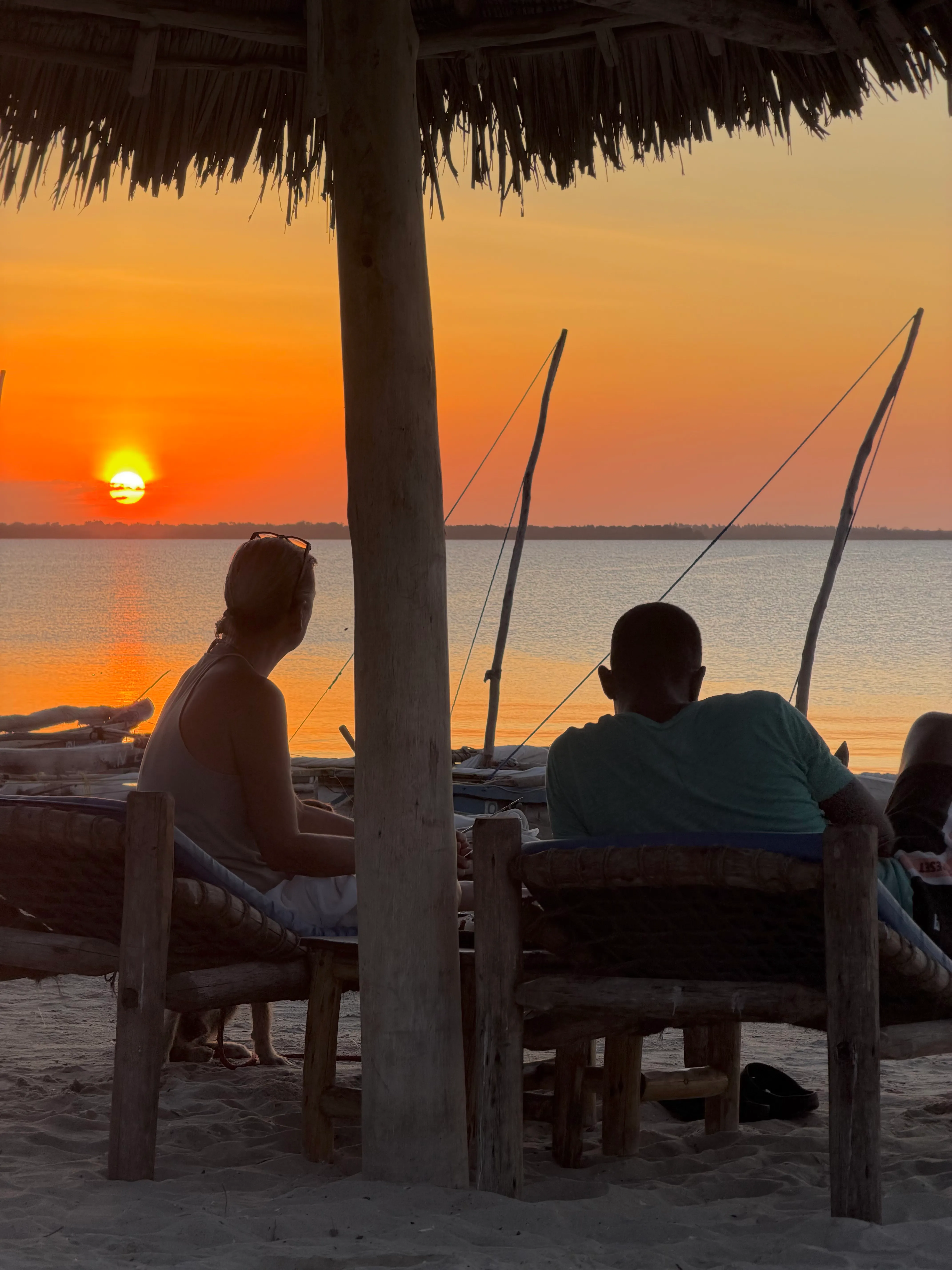 Sunset at the beach